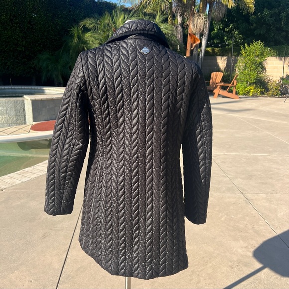 Kate Spade Long Puffer Jacket Coat - Picture 4 of 5